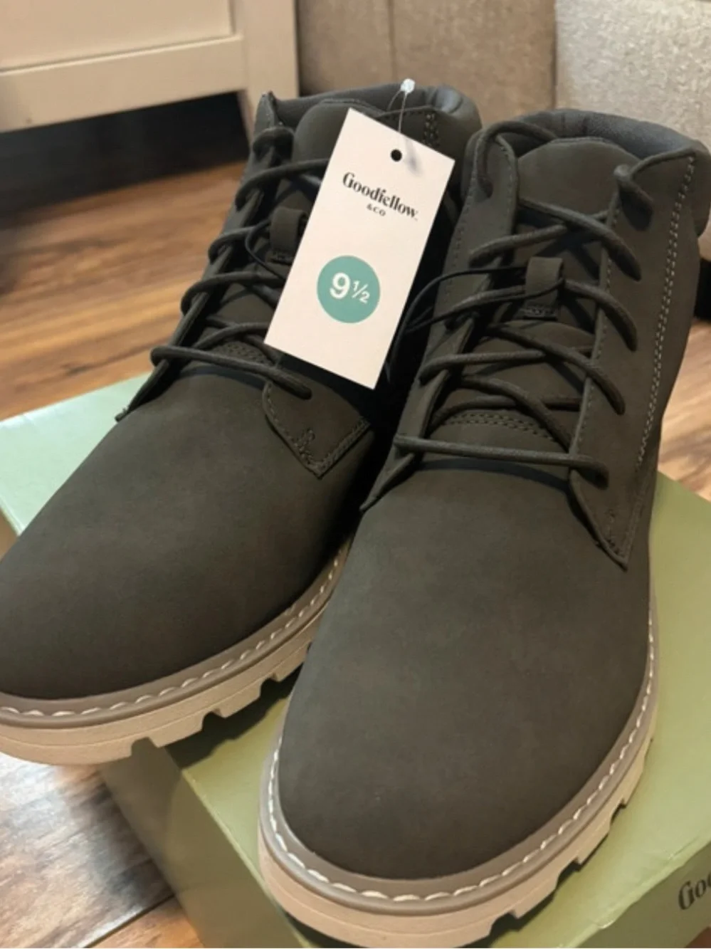 Goodfellow & Co Men’s Charcoal Chukka Boots